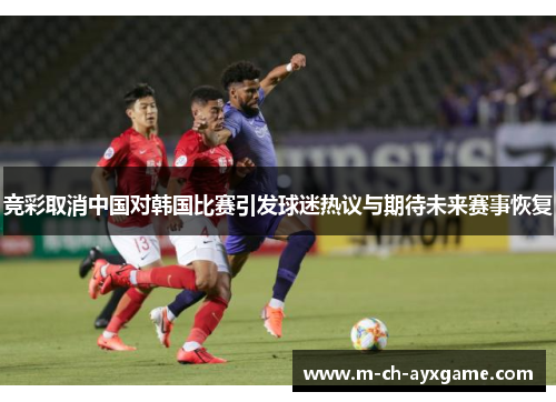 竞彩取消中国对韩国比赛引发球迷热议与期待未来赛事恢复